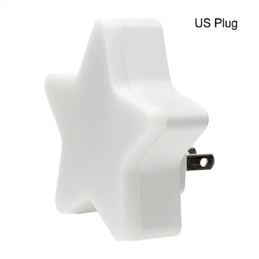 

LED Night Light Sensor Control Energy Saving Mini Lamp Living Room Bedroom Lighting US / EU Plug Children's Night Light