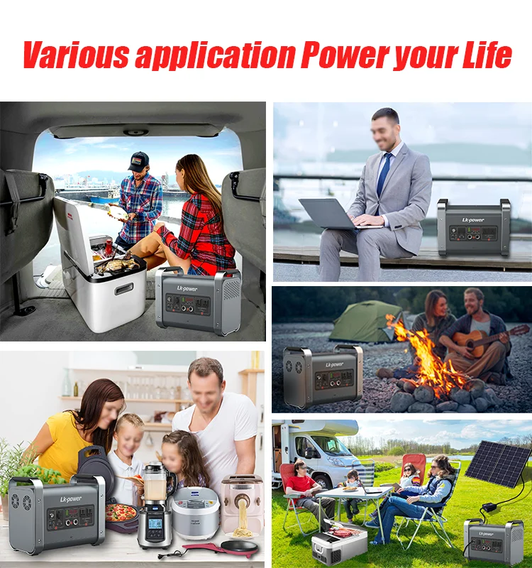 

2021 Outdoor energy storage 3000w power station portable power supply lithium ion battery