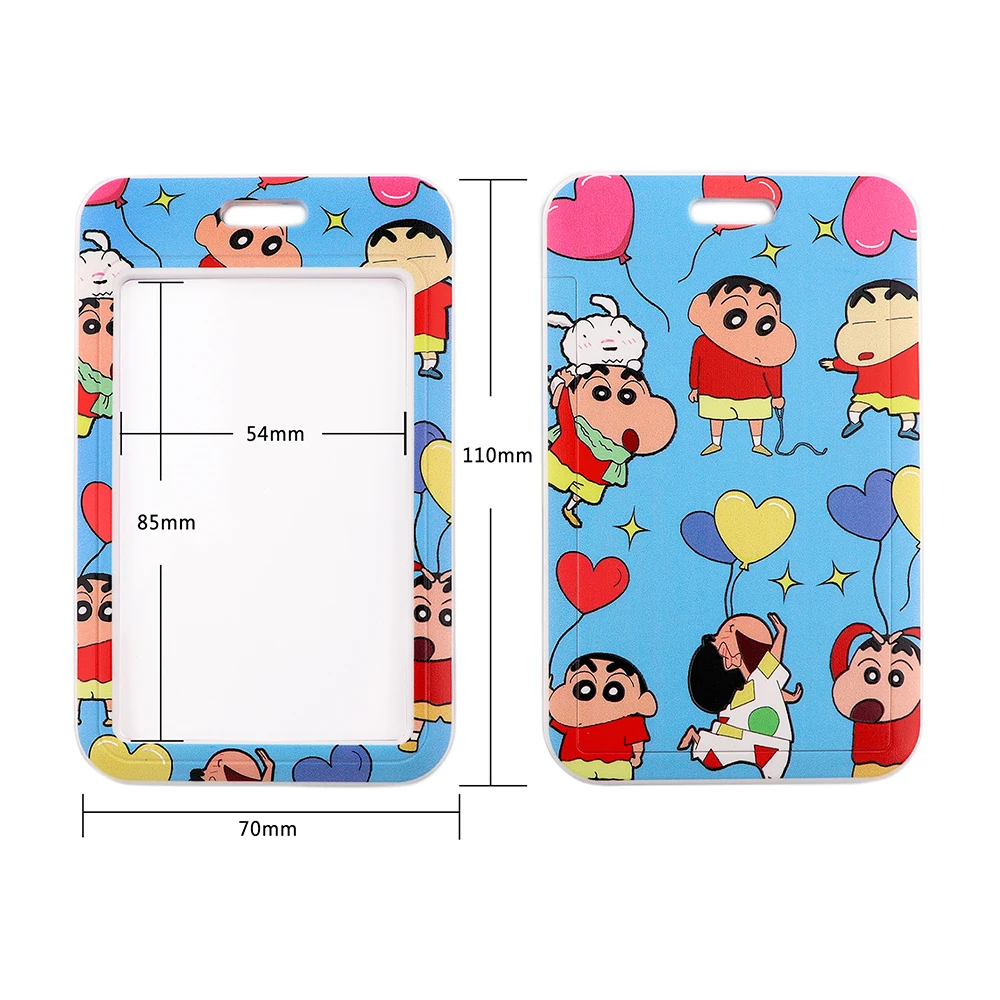 dz1784 japanese anime funny lanyard keychain id badge holders mobile phone rope key lanyard neck straps key rings accessories free global shipping