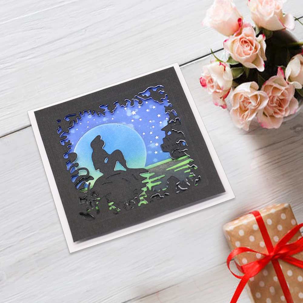 Морские металлические Вырубные штампы трафарет для скрапбукинга &quotсделай