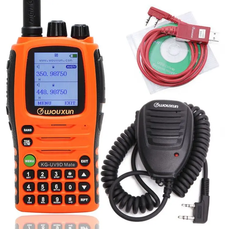 As picture 3 Wouxun KG-UV9D mate 10 Вт Мощный 3200 мАч 7 диапазонов AirBand перекрестный ретранслятор портативная рация обновленная KG-UV9D Plus Ham A mate ur радио - Цвет: As picture 3