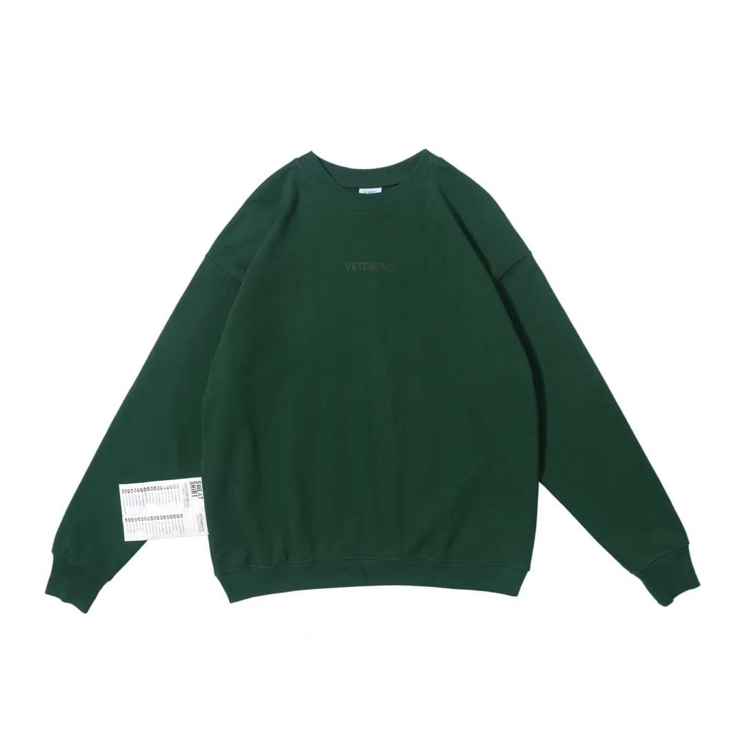 2020FW Vetements Логотип Этикетка Sitiching для женщин и мужчин толстовки с капюшоном хип хоп