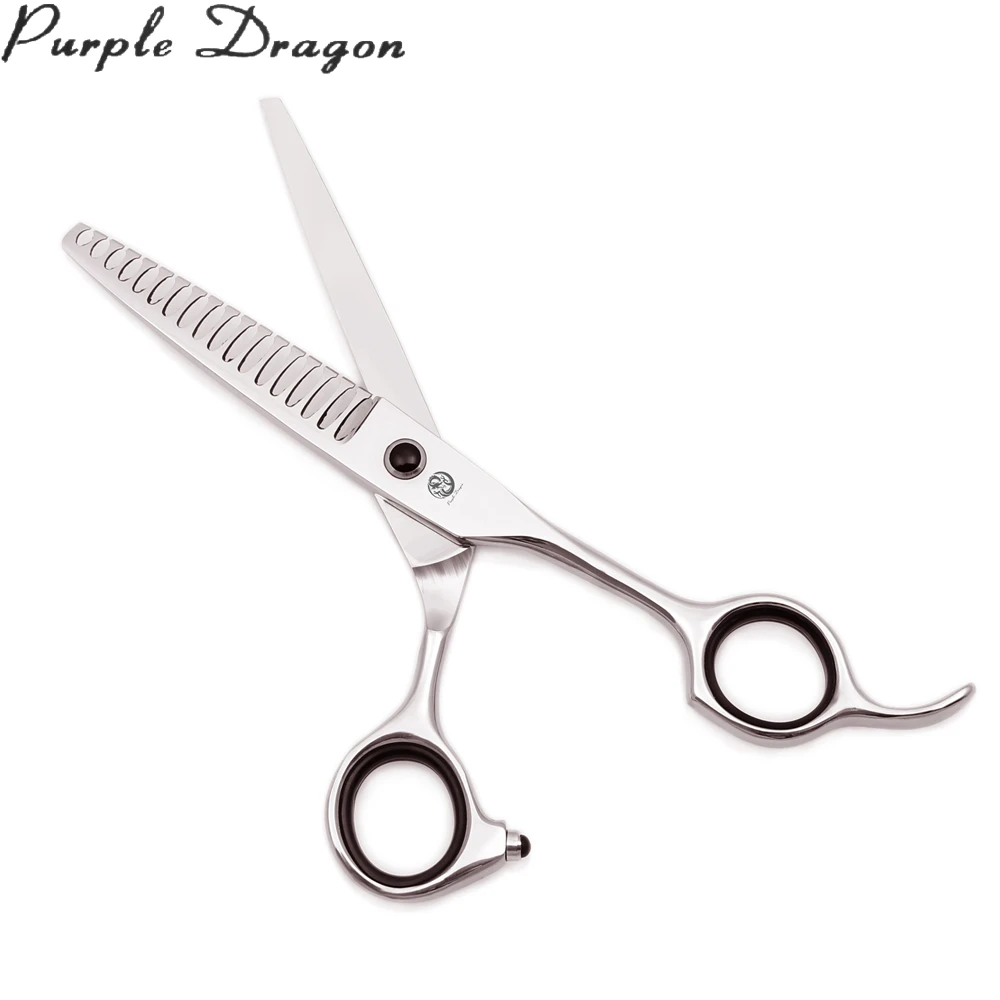 Ножницы для стрижки 6 0 &quotфиолетовый дракон из нержавеющей стали филировочные