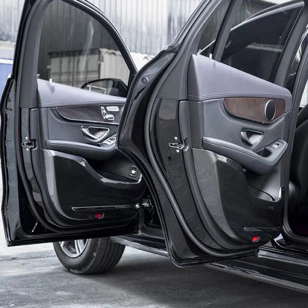 

Interior Door Anti Dirty Anti Kick Pad Protection Mat Interior modification for Mercedes Benz GLB200 E300 GLC200 GLA Accessories