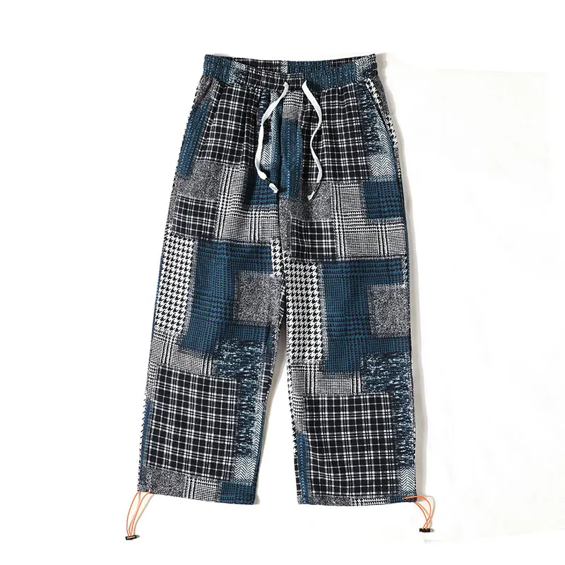 

Men's Trousers Men's Casual Harem Pants Man 2021 Loose Pattern Printing Length Trousers Harajuku Men's plus size trousers 5XL