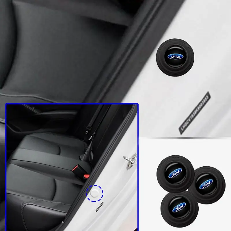 

Car Door Shock Stickers Absorber Soundproof Buffer Pier For Ford Ecosport Fusion Mondeo 4 Fiesta Focus mk2 Auto Accessories
