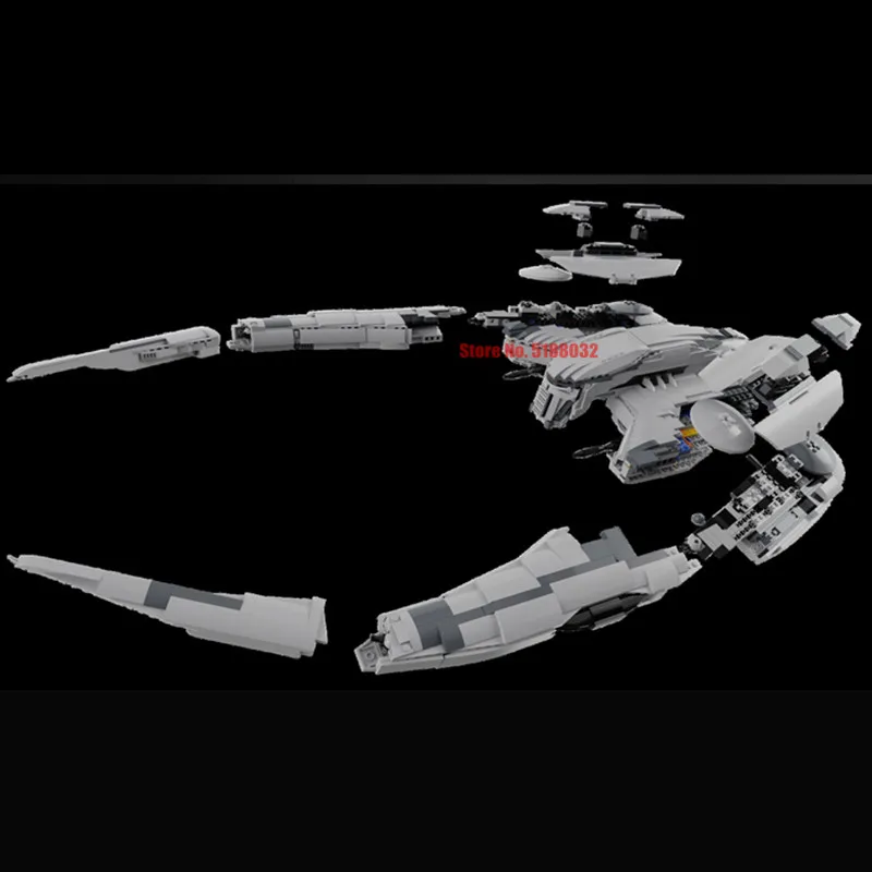 

New 3253PCS Star Space Wars Battlestar Galactica Colonial Viper MKII UCS Cylon Raider Building Block Brick Toy Kid Gift