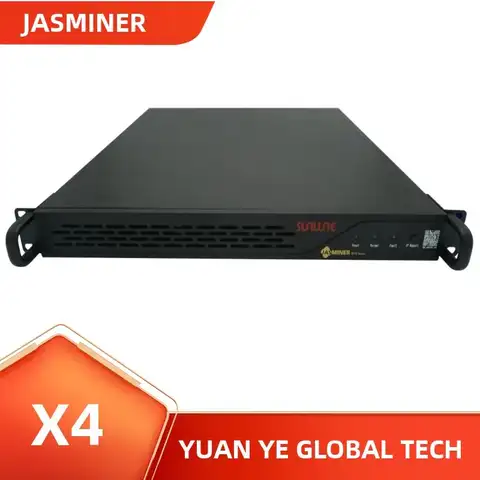 Jasminer X4-1U Miner Серверная архитектура 520MH/s Hashrate 240 Вт, потребляемая мощность, б/у Майнер с гарантией на 180 дней