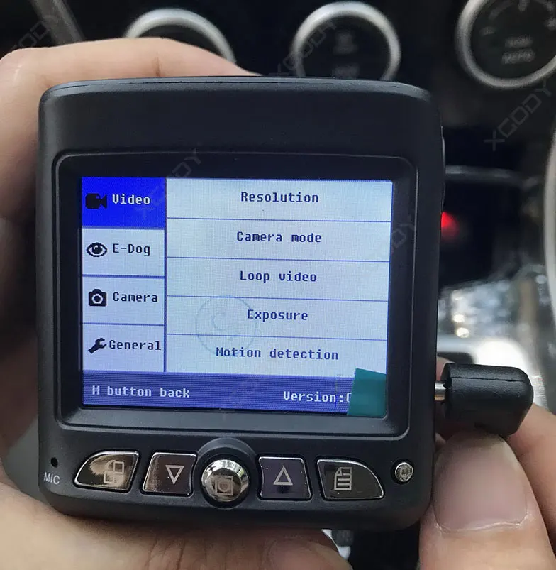 XGODY 2 в 1 HD Автомобильный видеорегистратор радар 2,4 ''HD экран дисплея ABS корпус детектор скорости автомобиль камера для приборной панели видеокамера рекордер