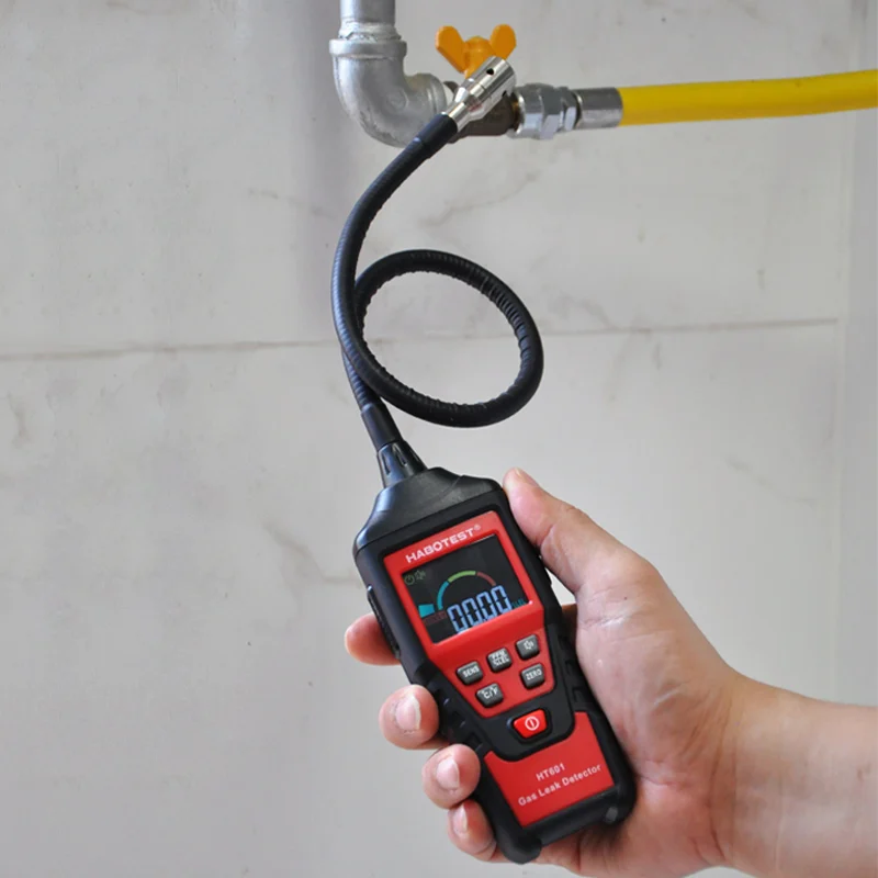 

Детектор газа анализатор горючих газов HABOTEST монитор качества воздуха тестер местоположения тестер концентрации измеритель умный датчик ...