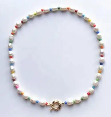 Лучший друг vsco девушка collares de moda цепочка культивированный настоящий натуральный жемчуг пресноводный жемчуг кулон бритва ожерелье для женщин