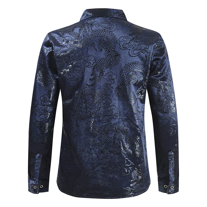 Мужские Длинные рукава хлопок Облегающая рубашка модный бренд повседневное