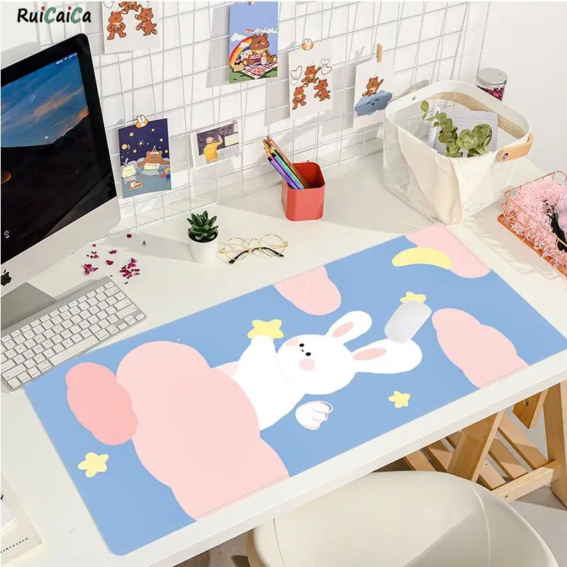 

Super Creative INS Tide Rubber Mouse Durable Desktop Mousepad Size for large Edge Locking Speed Version Game Keyboard Pad