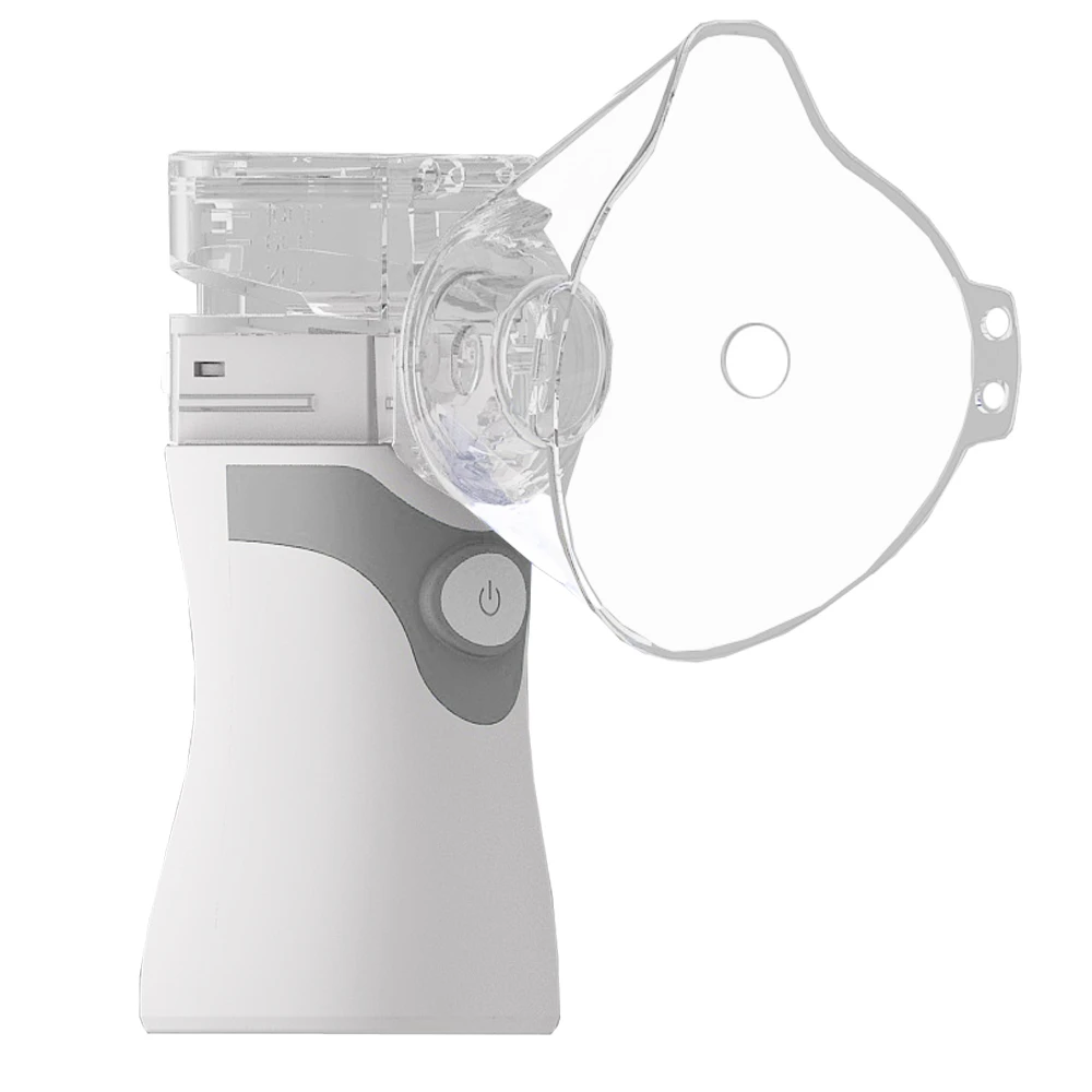 Inhale Nebulizer Nebulizador Health Care ручной пьезоэлектрический распылитель для детей и взрослых мини портативный распылитель inalador - Цвет: Gray