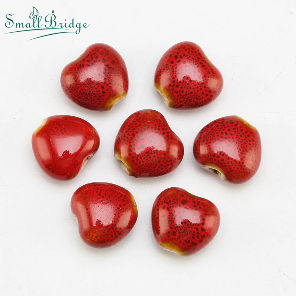 Стеклянные керамические бусины с большим отверстием 14 мм|Бусины| |