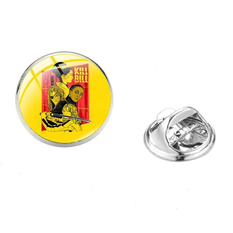 Значок на воротник с надписью Убить Билла значок крутая Юма Турман для мести