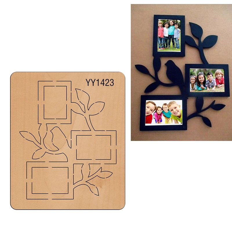 

The frame of DIY knife mold wood moldYY1423 Is Compatible with Most Manual Die Cut