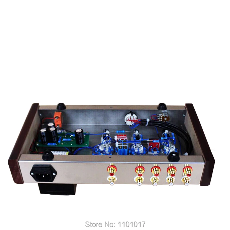 JBH имитировать M7 12AX7 ламповый предусилитель HIFI EXQUIS DIY набор или законченный ECC83 Ламповый предусилитель JBH12AXM7Pre