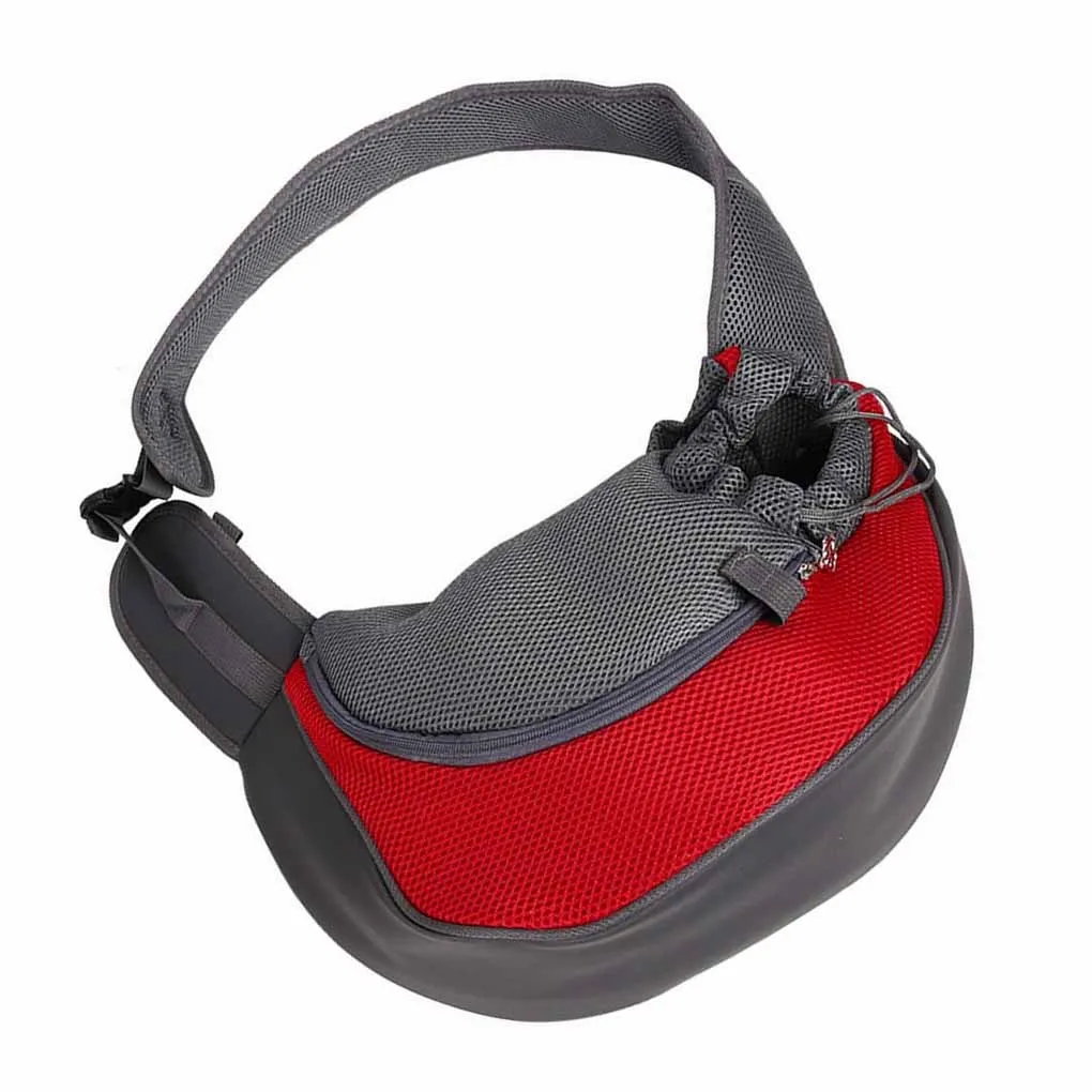 

Pet Puppy Carrier S/L Outdoor Travel Dog Shoulder Bag Mesh Oxford Single Comfort Sling Handbag Tote Pouch