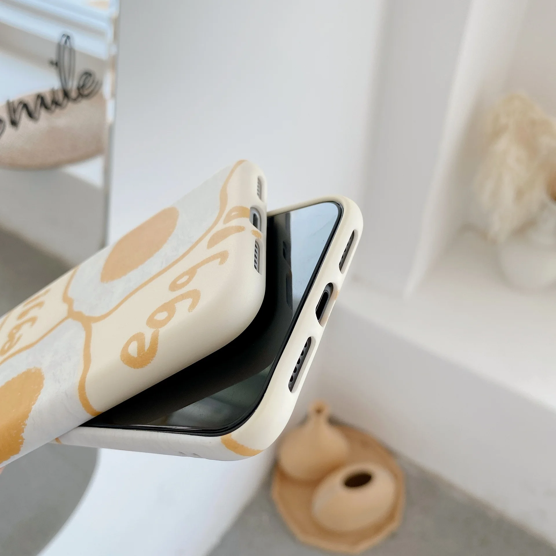 

Fresh Eggs Mobile Phone Shell Shatter-Resistant Mobile Phone Protective Sleeve iPhone Xs Max Case