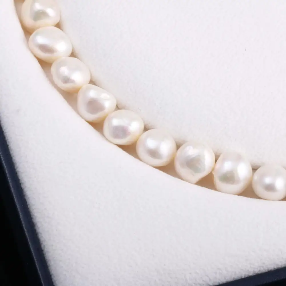 

Natural Freshwater Pearl Potato Shaped White For Making Necklaces Bracelets And Earrings 11-12mm