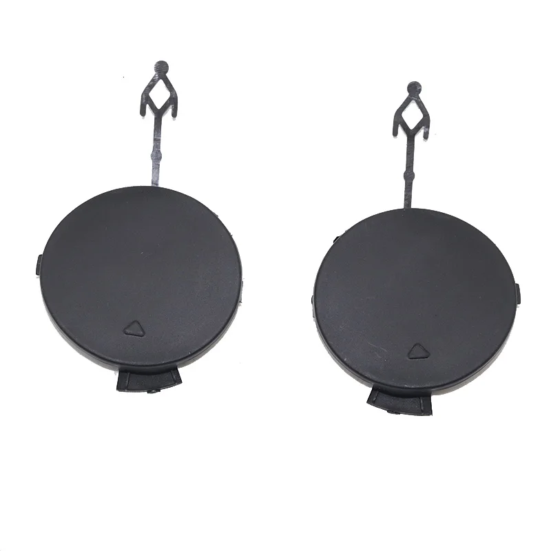 Передний LH/RH бампер Буксировочный Крюк Крышка для глаз крышка Неокрашенный