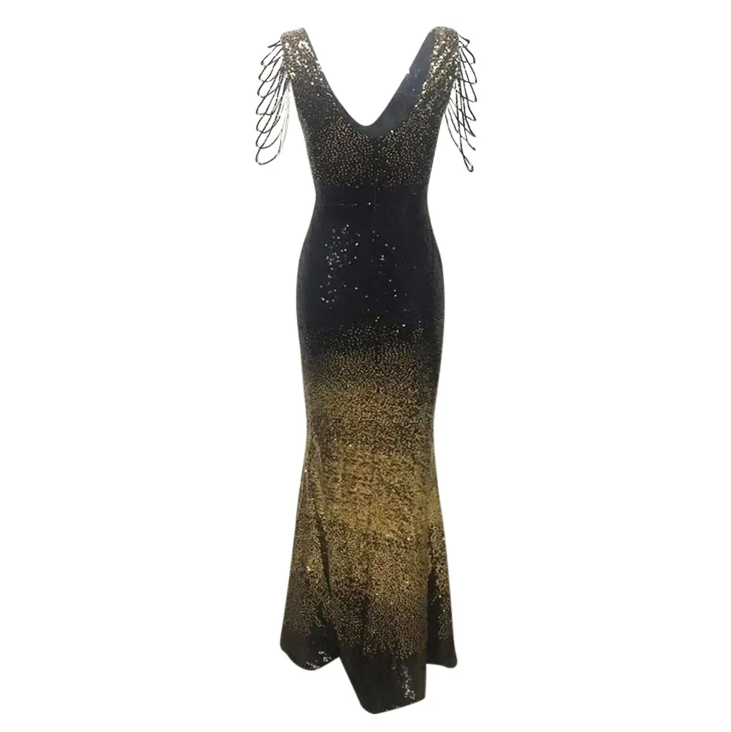 

Women Sexy Party Dress Women's Fashion Printing Sequin Deep V-neck Mini Slim Fit Zipper Party Dress Vestidos Verano 2020 Mujer