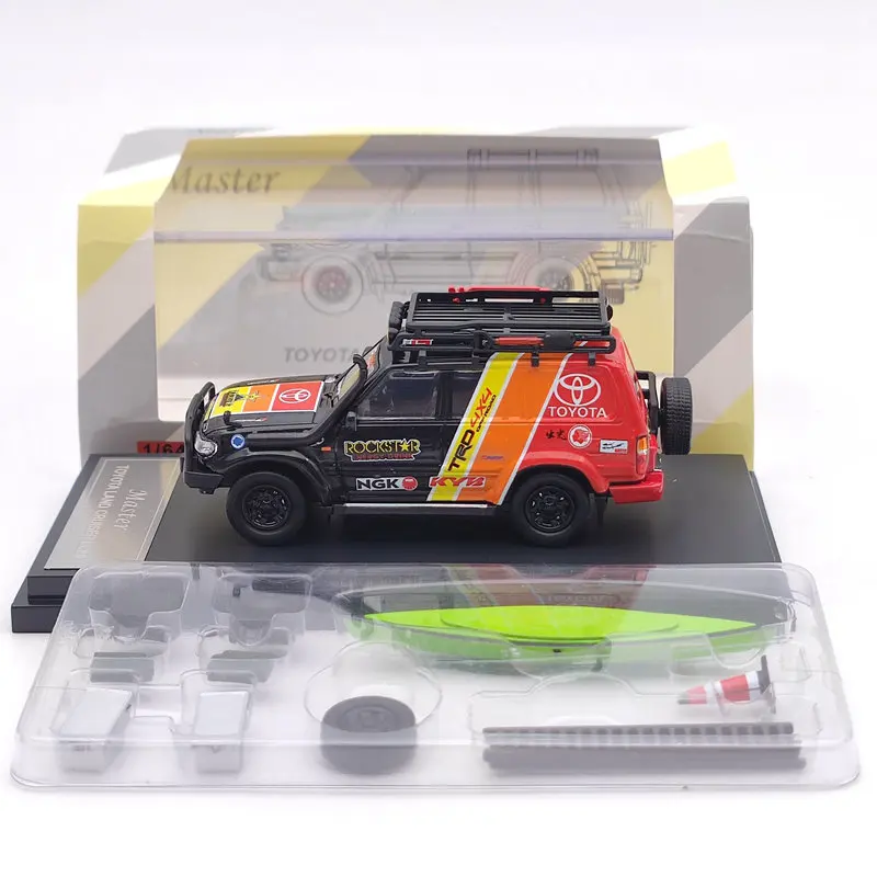 Коллекция автомобилей Master TO ~ TA LAND CRUISER LC80 NGK модели с багажной полкой 1:64 |