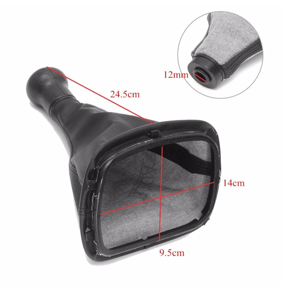 

Car 5 Speed Manual Car Styling Gear Shift Knob Lever Gaiter Boot Cover Collar for PASSAT B5 1998-2004 Car Accessories