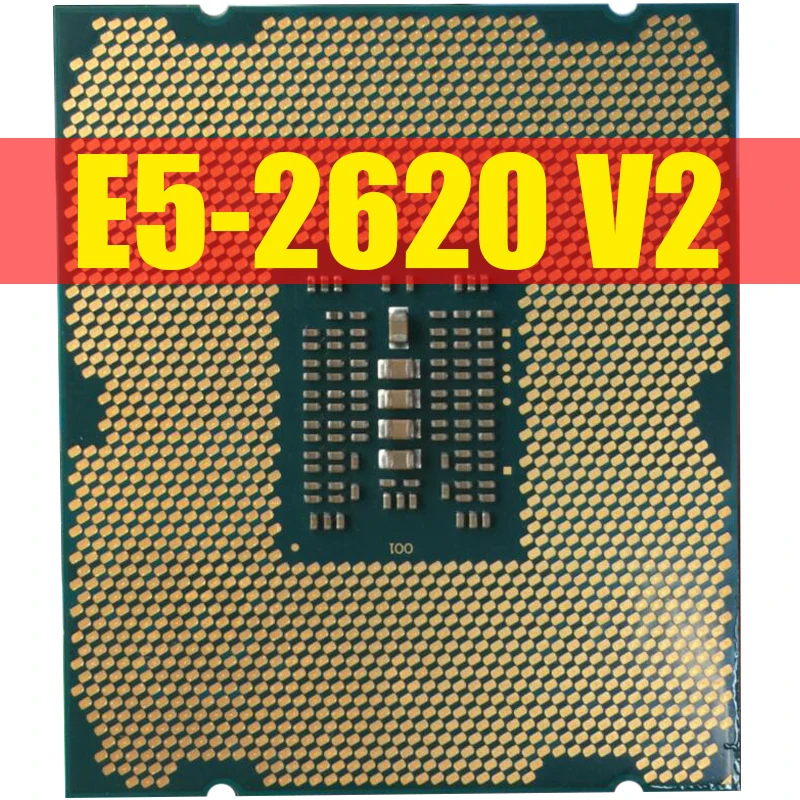 Xeon E5 2620 V2 Процессор 2 1 LGA 2011 SR1AN 6 ядерный процессора сервера e5 2620V2 ПК