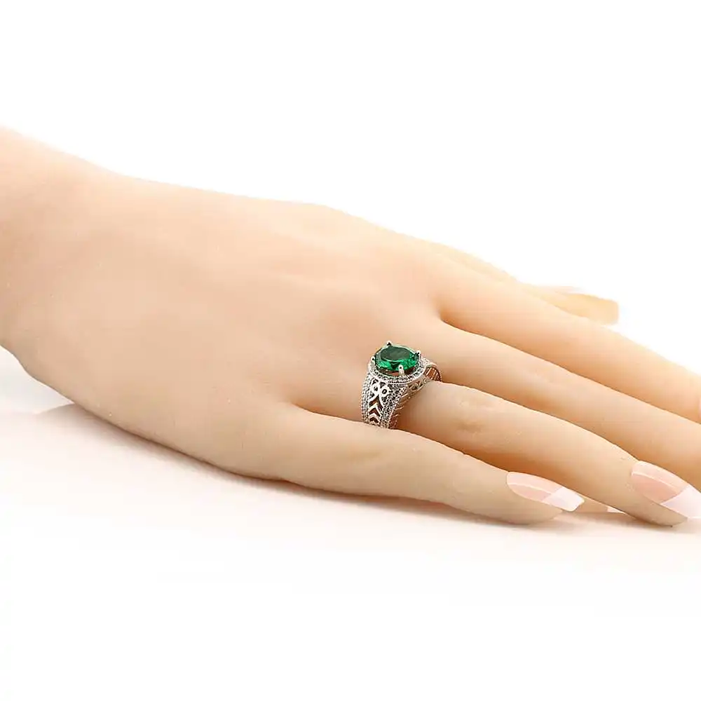 GemStoneKing цельное 925 пробы Серебряное ювелирное изделие изысканно изготовленное бриллиантовое ожерелье с подвеской в виде снежинки для женщин