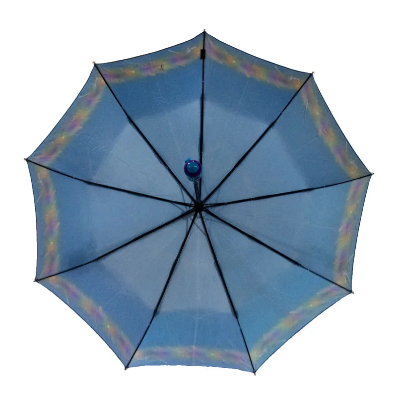 Женский зонт автоматический складной (атласный навес Высококачественная