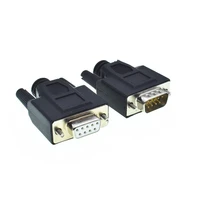 new 9pin d sub connector db9 femalemale rs232 solderless connectors