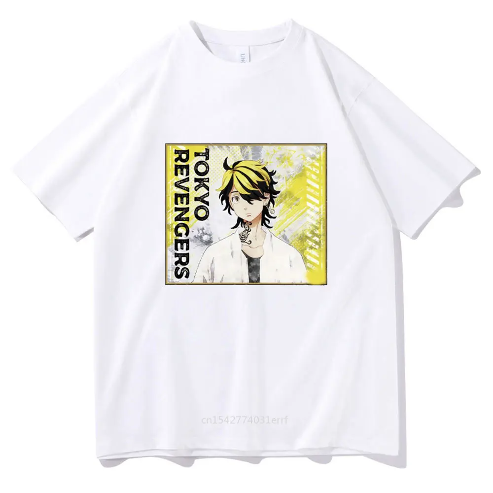

Super Cool Tokyo Revengers Tshirt Daily Loose Summer Fashion Man Hip Hop Short Sleeve