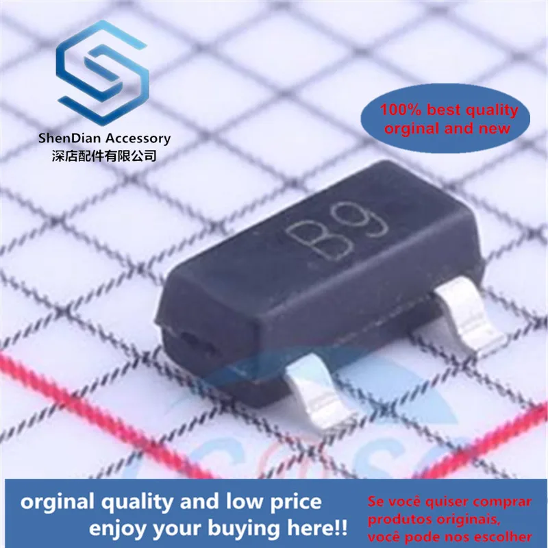 

100 шт. только оригинальная новинка Зенер диод BZX84C10