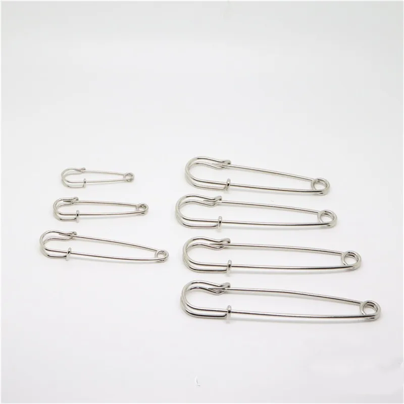 100 шт. большие металлические булавки брошь Пряжка для шаль свитера инструменты