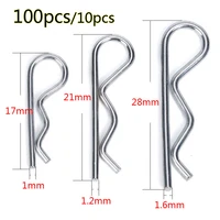 10010pcs m1 m1 2 m1 6 18 110 clips pins steel r type spring cotter pin wave shape split clip clamp hair tractor pin for car