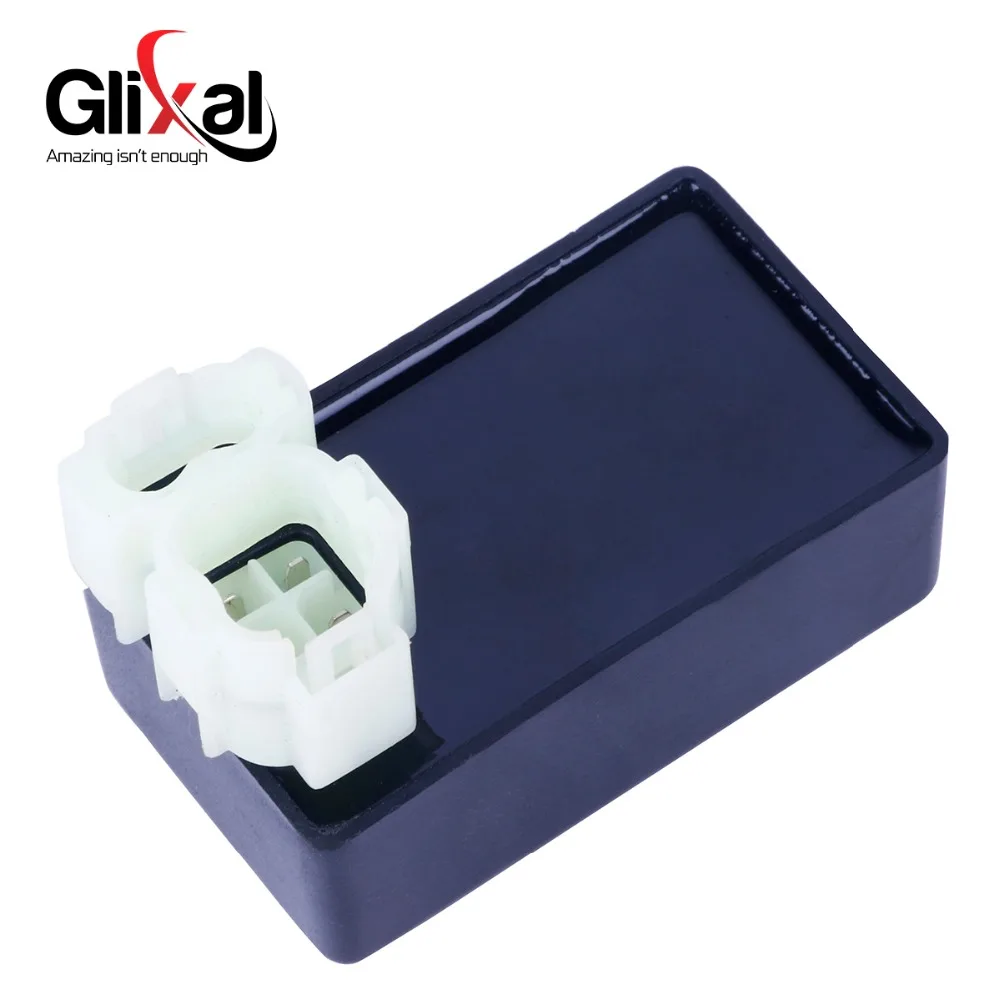 

Glixal GY6 6-контактный блок CDI 50cc 60cc 80cc 100cc 125cc 150cc 180cc 200cc для 139QMB 152QMI 157QMJ Скутер ATV Мопед картинг