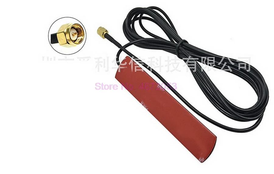 100 шт. 2 дБи/3 дБи GSM антенна с SMA штекерным разъемом Gsm Антенна RG174 для GSM|Антенны