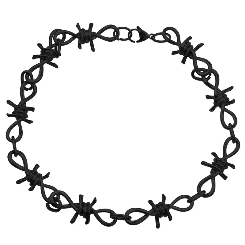 XL1289 New Handmade Harajuku Gothic Metal Wind Bamboo Necklace Unisex Punk Pants Chain Wallet Chain Japanese Street Rock Style - Окраска металла: XL1289