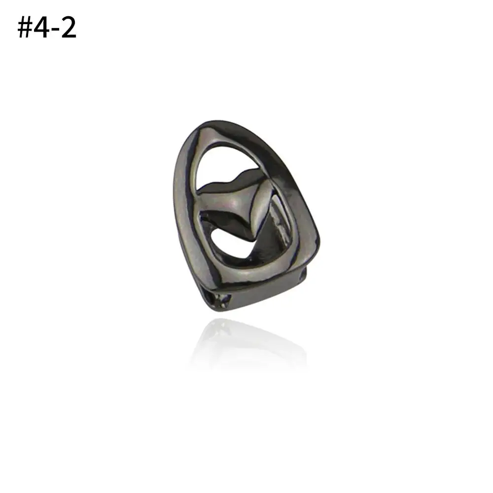 Punk Gold Silver Teeth Grillz Top Bottom Grills Dental Mouth Teeth Caps Cosplay Party Tooth Rapper Jewelry Gift Hip Hop - Окраска металла: Black2