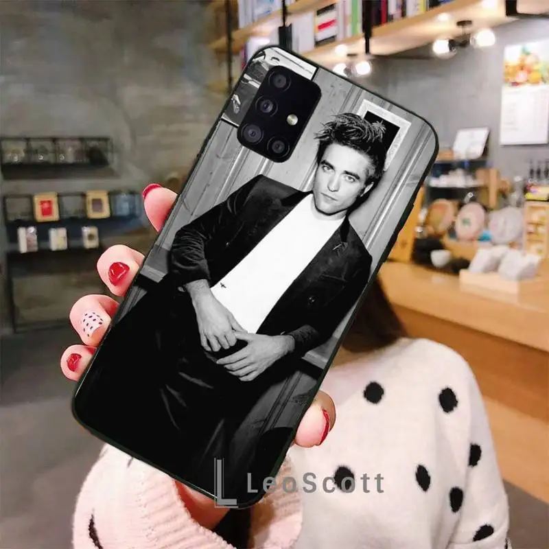 

Robert Pattinson Standing Phone Case For Samsung A40 A50 A51 A71 A20E A20S S8 S9 S10 S20 Plus note 20 ultra 4G 5G