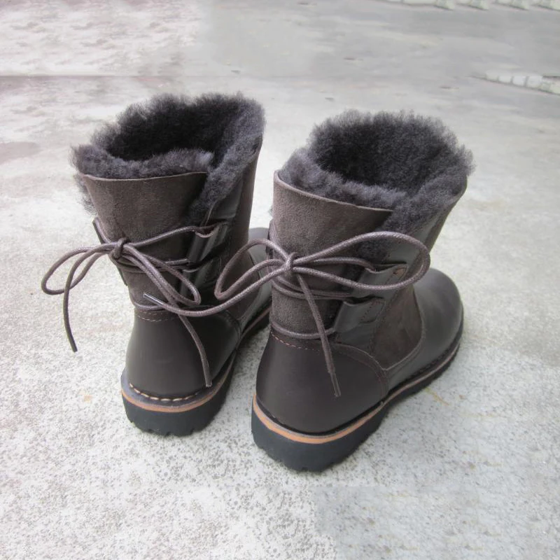 SWYIVY/ботинки из натуральной кожи женская зимняя обувь без застежки Новинка 2019