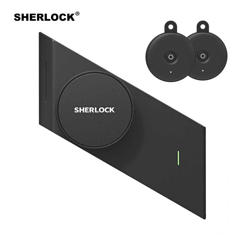 Беспроводной смарт замок Sherlock S2 со сканером отпечатков пальцев и