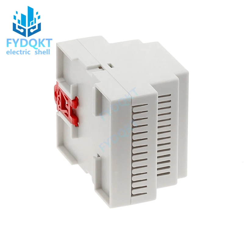 4-22 DIN рейка распределительная коробка ПЛК пластиковая для Электроники Шасси