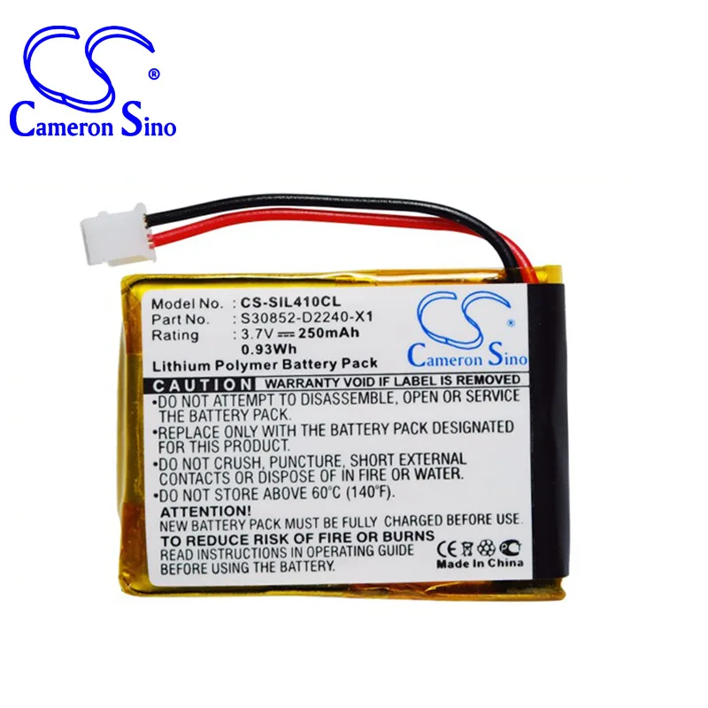 

CameronSino for SIEMENS Gigaset L410 Maxwell 10 Pro Maxwell Pro Maxwell 10 DECT F39033-V328-C901 S30852-D2240-X1 battery