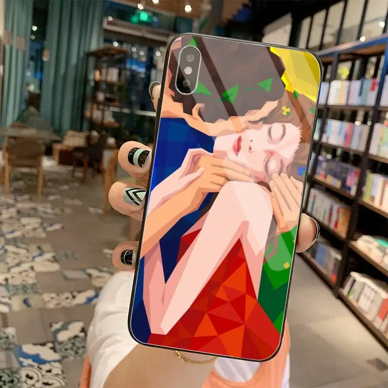 Мягкий чехол для телефона Kiss by Gustav Klimt закаленное стекло iPhone 11 Pro XR XS MAX 8X7 6S 6 Plus SE
