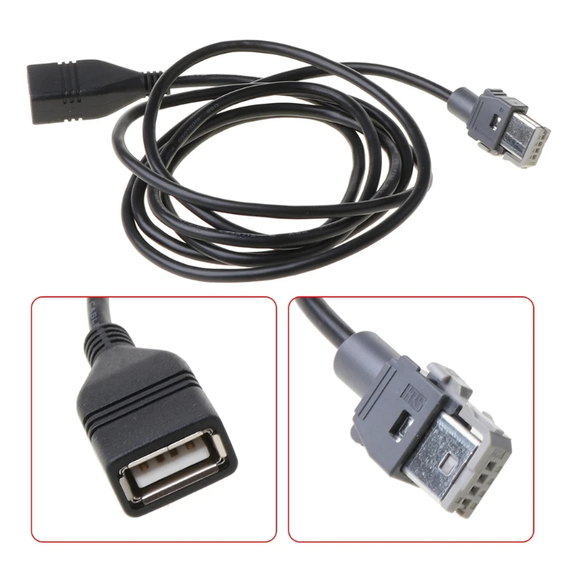 2021 новый автомобильный медиа центральный блок USB Кабель интерфейсный адаптер для