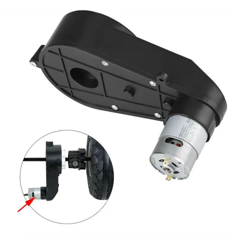 

pcs/set 550 Universal Children Electric Car Gearbox with Motor 12V 10000/12000/15000/18000PRM Gear Box Kids Car Parts
