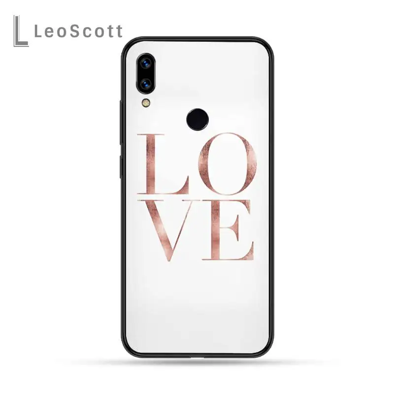 

Love pineapple bling Phone Case For Xiaomi Redmi Note 4 4x 5 6 7 8 pro S2 PLUS 6A PRO